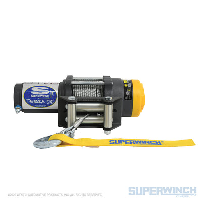 Superwinch Terra 25 12v ATV/UTV Winch - Steel Rope - 1125220