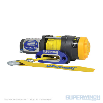 Superwinch Terra 25SR 12v ATV/UTV Winch - Synthetic Rope - 1125230