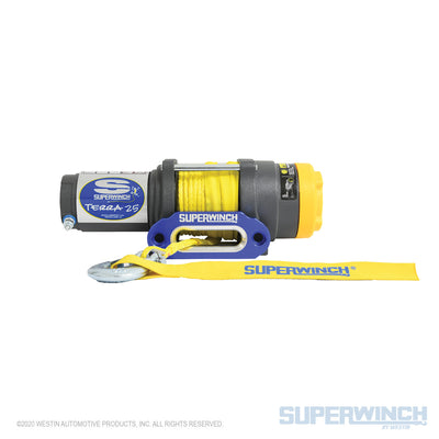 Superwinch Terra 25SR 12v ATV/UTV Winch - Synthetic Rope - 1125230