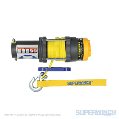 Superwinch Terra 25SR 12v ATV/UTV Winch - Synthetic Rope - 1125230