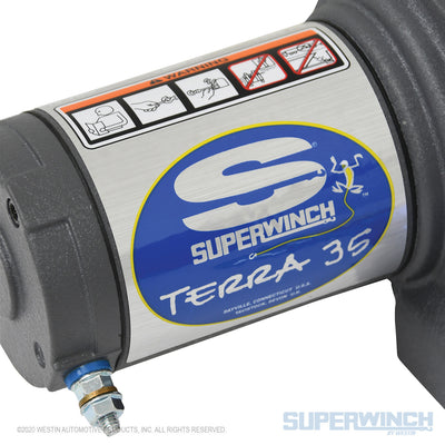 Superwinch Terra 35 12v ATV/UTV Winch - Steel Rope - 1135220