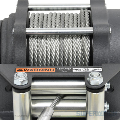 Superwinch Terra 35 12v ATV/UTV Winch - Steel Rope - 1135220