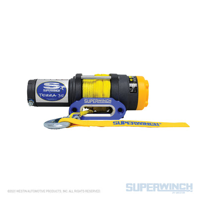 Superwinch Terra 35SR 12v ATV/UTV Winch - Synthetic Rope - 1135230