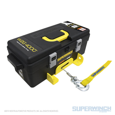 Superwinch Winch2Go SR 12v Portable Winch - Synthetic Rope - 1140232