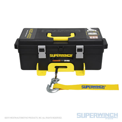 Superwinch Winch2Go SR 12v Portable Winch - Synthetic Rope - 1140232