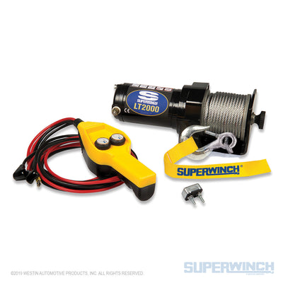 Superwinch LT2000 12v ATV/UTV Utility Winch - Steel Rope - 1120210