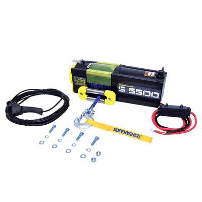 Superwinch S5500SR Trailer Utility Winch - Synthetic Cable - 1455201