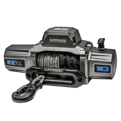 Superwinch 1710201 SX10000SR 12VDC Winch 10000lbs Single Line Pull - Synthetic Rope