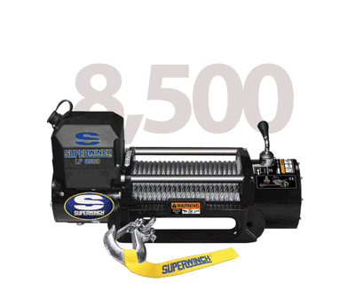 Superwinch LP 8500 12v Winch - Steel Rope - 1585202