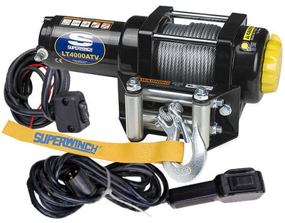 Superwinch LT4000 12v ATV/UTV Utility Winch - Steel Rope - 1140220