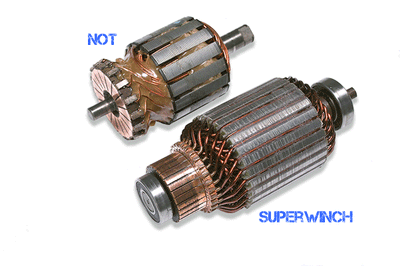 Superwinch Terra 25SR 12v ATV/UTV Winch - Synthetic Rope - 1125230