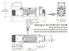 Superwinch Talon 9.5SR 12v Winch - Synthetic Rope - 1695201