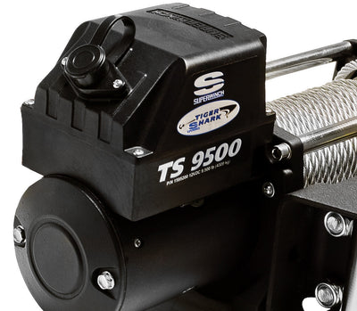 Superwinch Tiger Shark 9500 12v Winch - Steel Rope - 1595200